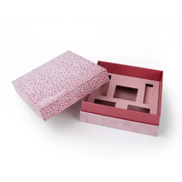 Boîtes d'emballage en papier de carton laminé mat brillant haut de gamme personnalisables pour fard à joues écologique élégant pour cadeau de soins de la peau