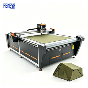 Cortadora Digital de Cama Plana REMEYA para Tela de PE Grande Ignífuga Sin Desprendimiento, Mesa de Corte - Product Image 1