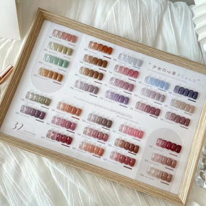 Kit de Gel UV para esmalte de uñas de 32 colores, 15ml, Base desnuda, LED fototerapia, pensamientos de <span class=keywords><strong>niña</strong></span>, botella de Gel transparente para bricolaje, francés gratis - Product Image 6