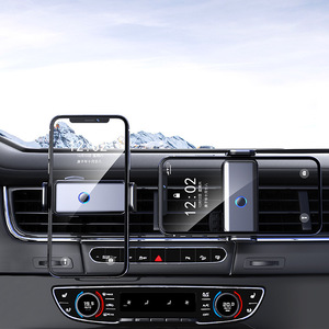 Smart Electric Automatic Car Phone Holder Air Vent Clip On Auto Clamping General Use - Product Image 1
