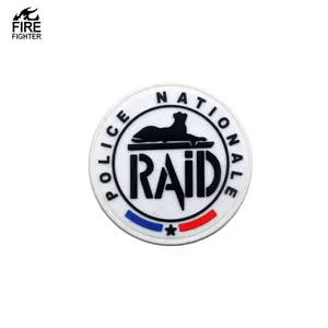 फ्रांस ब्लैक पैंथर हड़ताल टीम RAID प्रतीक लोहे-आईआर चिंतनशील पैच पर टोपी के लिए कपड़ा और सामरिक बैग