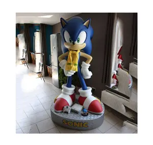 FRP Factory Creative Colorful Fiber Cartoon Statue Large Fiberglass Figure Sculpture Resin Statue