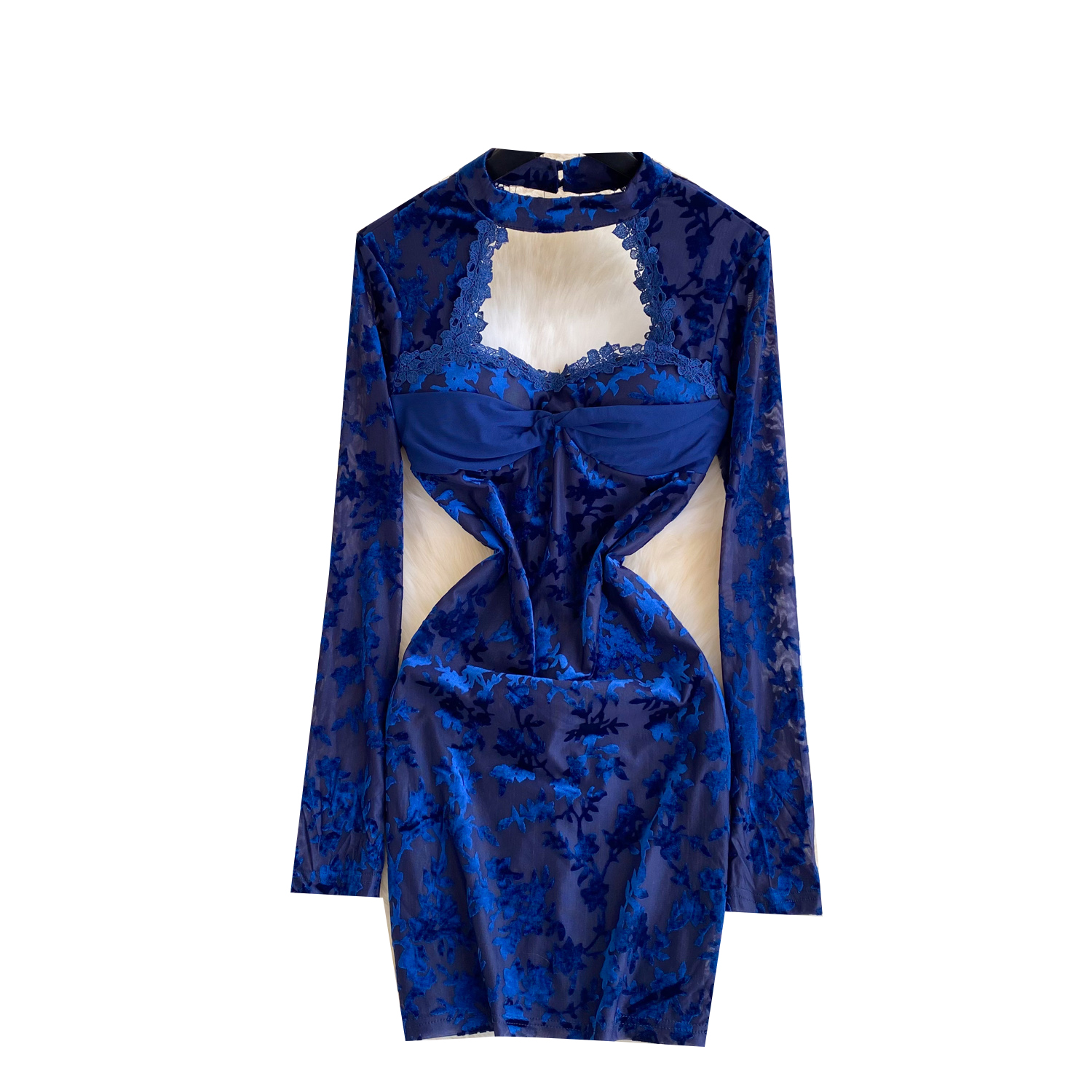 lace y2k dress Y2K White Lace Mini Dress