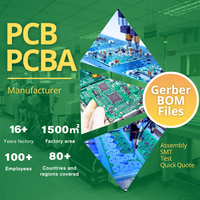 Servicios de Fabricación de PCB y PCBA, Prototipos, Producción y Ensamblaje de Circuitos Impresos Personalizados
