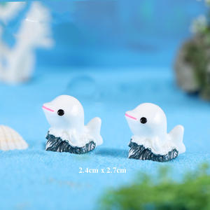 Offre Spéciale 3d Miniature Dauphin <span class=keywords><strong>Baleine</strong></span> Résine Charme Porte-clés Pendentif Accessoires - Product Image 4