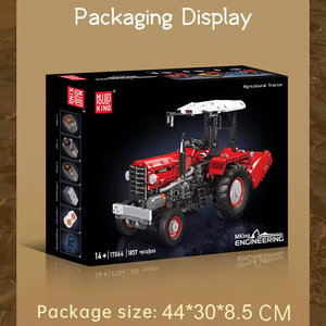 Mould King 17064 Tracteur agricole, série ingénierie, blocs de construction, jouets pour cadeau de Noël - Product Image 2
