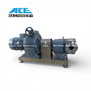 Pompe à lobes rotative sanitaire mini en acier inoxydable de qualité alimentaire, à rotor et stator à came, pour chocolat et miel - Meilleur prix - Product Image 1