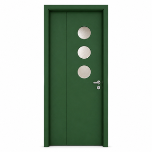 <span class=keywords><strong>Porte</strong></span> pliante plate sans rail en aluminium avec <span class=keywords><strong>hublot</strong></span> circulaire pour intérieur – Fourniture B2B - Product Image 2