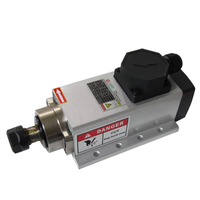Moteur de broche CNC refroidi par air haute vitesse 2,2 kW 24 000 tr/min de qualité supérieure avec bride de montage