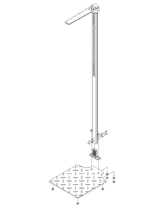 أداة قياس ارتفاع الإنسان البالغ للبيع بالجملة ، جهاز قياس ارتفاع الجسم بدقة 85-، جهاز قياس الارتفاع للكبار - Product Image 4