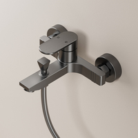 SANIVITAL Ensemble de douche pour baignoire, système de douche à main pour salle de bain, robinets thermostatiques, vente chaude