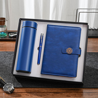 Ensemble Carnet Journal D'Affaires de Luxe avec Logo Personnalisé, Format A5, Couverture Rigide, Reliure Cousue, Papier en Cuir pour Promotions D'Entreprise et Cadeaux
