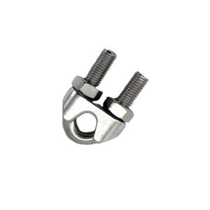 Attache en U en acier inoxydable 304 pour câble métallique, pince de fixation pour câble - Product Image 1