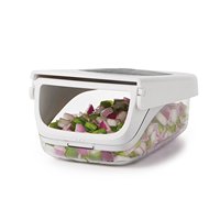 Uiensnijder Plastic Groentesnijder No-Slip Fruit Groente Striper Dicer Julienne Verstelbare Mandoline Chopper Aardappelsnijder
