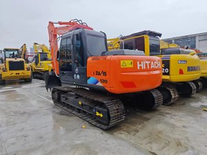 Japón hizo Hitachi ZX120 excavadora de orugas bomba hidráulica excavadora Isuzu motor Zaxis 120 130 PC130 excavadora barata usada - Product Image 3