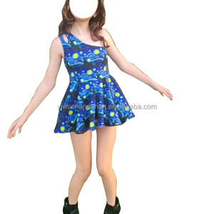 Robe courte d'été sans manches pour enfants, motif personnalisé, épaules dénudées, pour bébés filles, collection Lately Boutique - Product Image 6