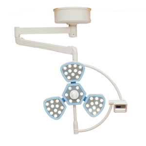 Haute Performance LKLED500 Lampe chirurgicale électrique à dôme unique pour théâtre d'opération CE ISO Équipement médical certifié CRI 90 - Product Image 1
