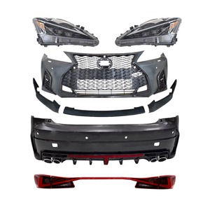 Kit de Carrocería 4x4 F-Sport para IS250 IS300 2006-2012, Actualización a Parachoques, Parrilla, Faros Delanteros y Traseros 2021-2023 - Product Image 1