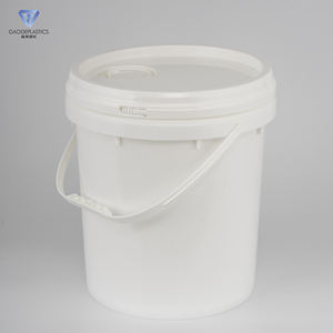 عرض خاص 16 لتر شفاف مع غطاء مقبض من المصنع مباشرة لون قابل للتخصيص درجة غذائية للتخزين أو النقل - Product Image 2