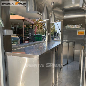 Oosterse Shimao Multifunctionele Aanpasbare Populaire Street Food Hotdog Trailer Eten Trolley Met Bier Kranen - Product Image 6