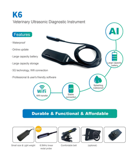 Nuovo Arrivo: Ecografo Veterinario Portatile Kaixin K6 e Ecografo per Animali di Alta Qualità per Veterinari - Product Image 5