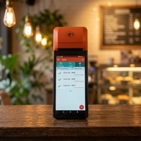 Mesin POS Android 14 Berkinerja Tinggi dengan Printer Thermal NFC 3GB+32GB OEM ODM untuk Restoran dan Ritel