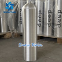 Vente d'usine de réservoir de plongée DOT 12L Réservoir de plongée sous-marine OEM certifié CE ISO Plongée sous-marine Réservoir d'oxygène Prix