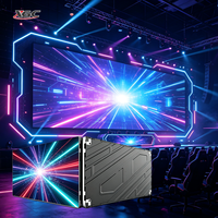 Panneau vidéo LED HD d'intérieur, toile de fond de scène pour salle de bal d'hôtel, éclairage d'ambiance, P2.5, contraste élevé pour les grandes cérémonies de banquet.