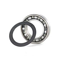 18*30*7mm Cincin Baja Krom Hibrida Keramik untuk As Roda Sepeda, Headset, dan Bearing Pedal 18307-2rs 18307