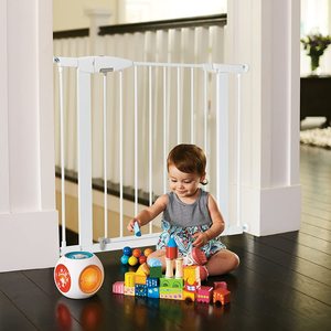Barrière de sécurité pour <span class=keywords><strong>escalier</strong></span>, barrière de sécurité pour bébé, barrière de sécurité pour couloir, barrière de sécurité automatique rétractable magnétique extra large, barrière de sécurité pour enfant - Product Image 5