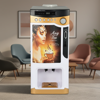 Distributeur automatique de café instantané rapide avec paiement par pièces