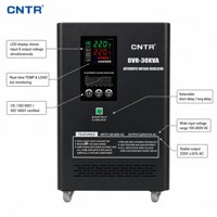 Régulateur de tension automatique monophasé de type relais CNTR DVR-30KVA 24KW avec bypass et détection de traversée du zéro (AVR) pour climatiseur