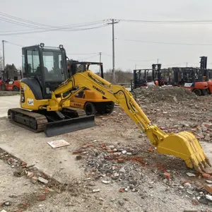 Komatsu mesin 2021 pc35 3ton Mini bekas 90%, crawler penggali kualitas tinggi baru harga rendah ekskavator bekas