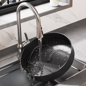 Estante giratorio de plástico de 3 niveles para especias de cocina, organizador de botellas y tarros de condimentos con rotación de 360 grados - Product Image 4