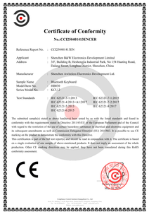 คีย์บอร์ดบลูทูธไร้สายภายนอกขนาดเล็กสำหรับ <span class=keywords><strong>iPad</strong></span> Air 2 Samsung Galaxy <span class=keywords><strong>S6</strong></span> <span class=keywords><strong>Lite</strong></span> - Product Image 6