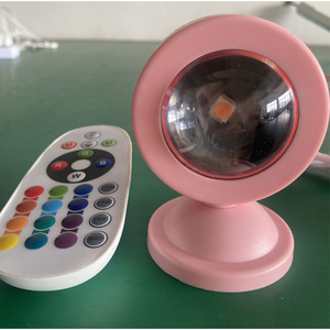 Pink Ear Ambient Projector <b>Light</b> With Adjustable Holder For Night <b>Light</b> And Live Streaming - Product Image 2