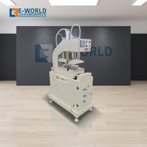 เครื่องเชื่อมแบบหัวเดียว E-WORLD ความแม่นยำสูง 380V อุปกรณ์ทำหน้าต่างประตู - Product Image 1