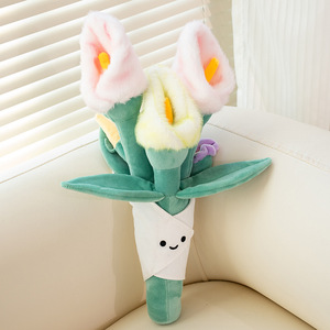 Ramo de Peluche, Ramo de Simulación, Regalo de Cumpleaños para Niña, Ramo de Flores para el Día de San Valentín, Ramo de Peluche para Boda - Product Image 4