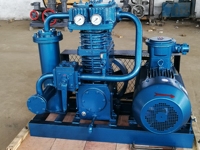 YUNER ZW-2.0/10-16 2026 Compresseur d'air alternatif refroidi par air, antidéflagrant, à économie d'énergie, lubrifié, 380V, CA, stationnaire, GPL