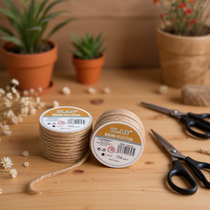 Cordel de Sisal Ilan en Bobina de 3 mm, 20 g, Hilo de Fibra Natural para Manualidades - Product Image 3