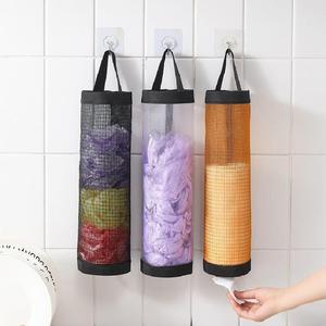 <b>Wall</b>-mounted <b>storage</b> bag round portable pull-out <b>storage</b> bag for kitchen organization Garbage bag <b>storage</b> bag - Product Image 2