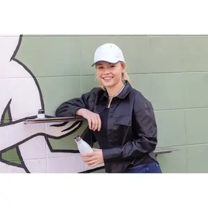 Cappellino AWARE a 6 pannelli in cotone a contrasto, gadget sostenibili - Product Image 3