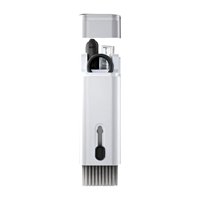 Kit de nettoyage de clavier portable 7 en 1, mini aspirateur pour clavier, brosse de nettoyage pour écouteurs, moniteur d'ordinateur, électronique