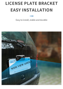 HD Night Vision <b>Reverse</b> <b>Car</b> Parking Aid Kit 4.3 Inch LCD Monitor With Wireless License Plate Back up <b>Camera</b> YB-MW-43 Wireless Li - Product Image 4