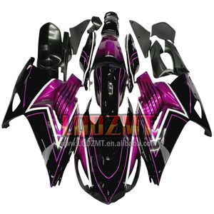 OEM Pour KAWASAKI NINJA <span class=keywords><strong>ZX</strong></span> 14R <span class=keywords><strong>ZX</strong></span>-14R ZX14R 12 13 14 15 16 17 61LQ.154 ZZR1400 <span class=keywords><strong>Rose</strong></span> <span class=keywords><strong>Noir</strong></span> 2012 2013 2014 2015 2016 2017 Carénage - Product Image 1