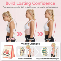 Ceinture de soutien dorsal OEM en néoprène, flexible, respirante et réglable, avec fermeture auto-agrippante, pour correction de posture et protection professionnelle du dos