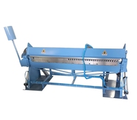 Nouvelle plieuse hydraulique de tôles de 1800 mm, machine de formage de conduits d'air, moteur à roulement, haute précision, épaisseur 1,5 mm, garantie 1 an