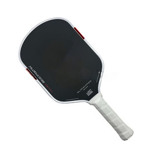 Raquette de pickleball en fibre de carbone Toray T700 de 16 mm d'épaisseur, surface rugueuse, absorption stable des chocs, grande zone de frappe, offre une épaisseur en EVA - Product Image 4