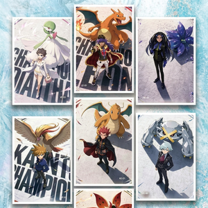 Set di Carte <span class=keywords><strong>da</strong></span> Collezione Pokémon, Scatola Misteriosa con Personaggi Anime, <span class=keywords><strong>Gioco</strong></span> <span class=keywords><strong>da</strong></span> <span class=keywords><strong>Tavolo</strong></span> per Decorazione Scrivania e Regalo - Product Image 3