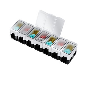 Portable Detachable Combination Magic <b>Cube</b> Pill Box Cross-Border Portable Storage Jewelry Box Rehabilitation Therapy Supplies - Product Image 5